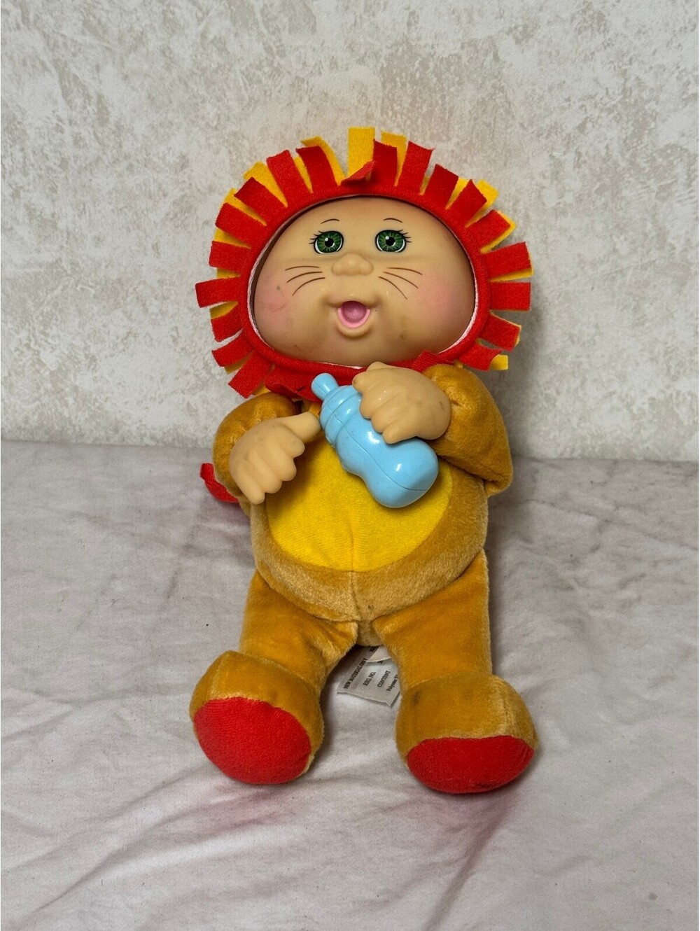 Cabbage Patch Kids Lion Costume Soft Body Doll with Blue Bottle